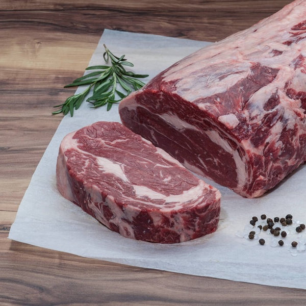 Rib Fillet GRASS FED - MSA whole or sliced $39.99kg ON SPECIAL NOW